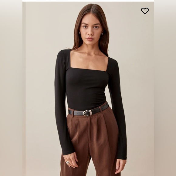 Reformation Walter Knit Top Size M - Picture 3 of 4